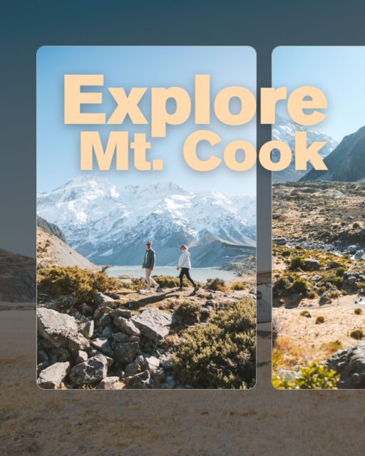 New Zealand’s highest mountain, one of its most loved walks, and back to Queenstown by the afternoon ✨

Glaciers, turquoise lakes, and jagged ridgelines unfold outside your window seat on the scenic flight from Queenstown. Once you land, we’ll take you to the start of the Hooker Valley Track for a 10km walk across New Zealand’s longest suspension bridge amongst breathtaking alpine views. Afterwards, relax over lunch and coffee at @thehermitagehotel before flying back to Queenstown.

#aorakimountcook #mtcooknationalpark #hookervalleytrack #queenstownnz #nzmustdo